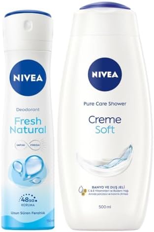 Alternative view of Creme Soft Banyo ve Duş Jeli 500ml ve Kadın Sprey Deodorant Fresh Natural 150ml, 48 Saat Ter Karşıtı