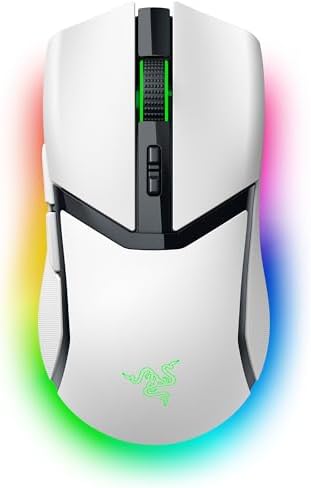 Cobra Pro - Chroma™ RGB ile Özelleştirilebilir Kablosuz Oyun Faresi - Beyaz
