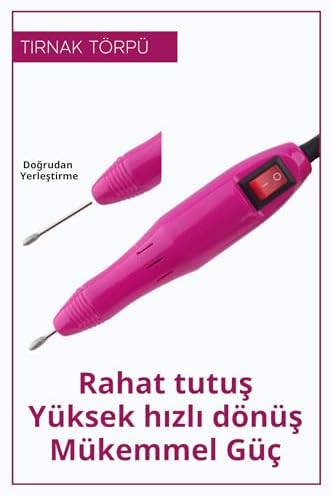 MEDIKAL Protez Tırnak Makinesi Manikür Pedikür Tırnak Törpü Cihazı Elektrikli 6 Başlık