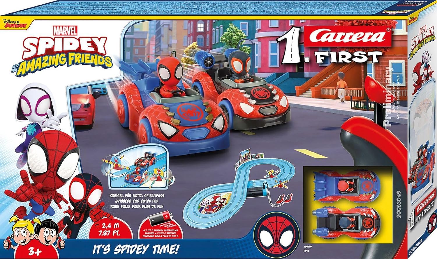 Alternative view of Carrera 1st Spidey Örümcek Zamanı
