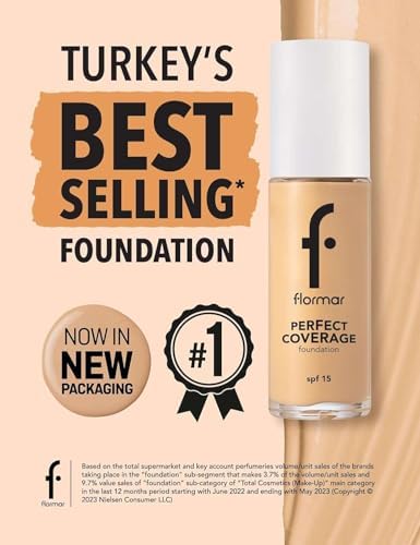 Perfect Coverage Yüksek Pigmentli & Yarı Parlak Bitişli SPF15 Fondöten 102 SFT BEIGE