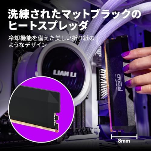 Alternative view of Pro 16GB (OC) 6000MHz DDR5 CP16G60C36U5B Soğutuculu