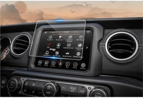 Jeep Renegade Limited 8.4 inç Multimedya & Navigasyon ile Uyumlu Mat Ekran Koruyucu Parmak İzi ve Parlama Önleyici
