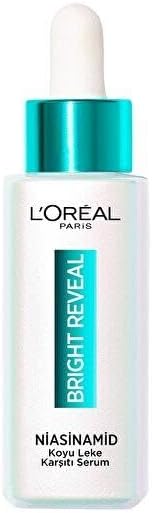 Bright Reveal Sivilce, Güneş, Yaşlanma Lekelerinde Etkili Koyu Leke Karşıtı Serum, 10% Niasinamid, 30 ml