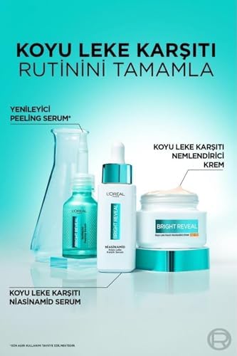 Bright Reveal Koyu Leke Karşıtı, Cilt Tonu Eşitleyici Spf50 Nemlendirici Krem Niasinamid 50 ml