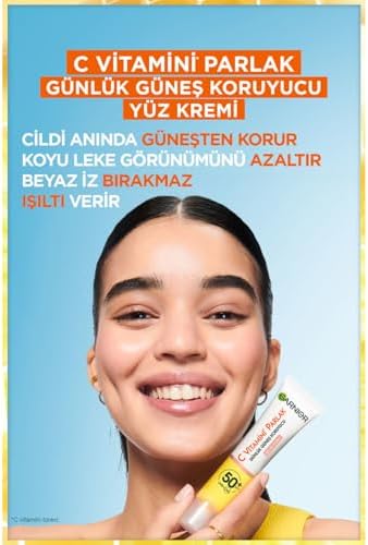 Alternative view of C Vitamini Parlak Günlük Güneş Koruyucu Fluid Yüz Kremi Işıltılı Doku SPF50, 40 ml