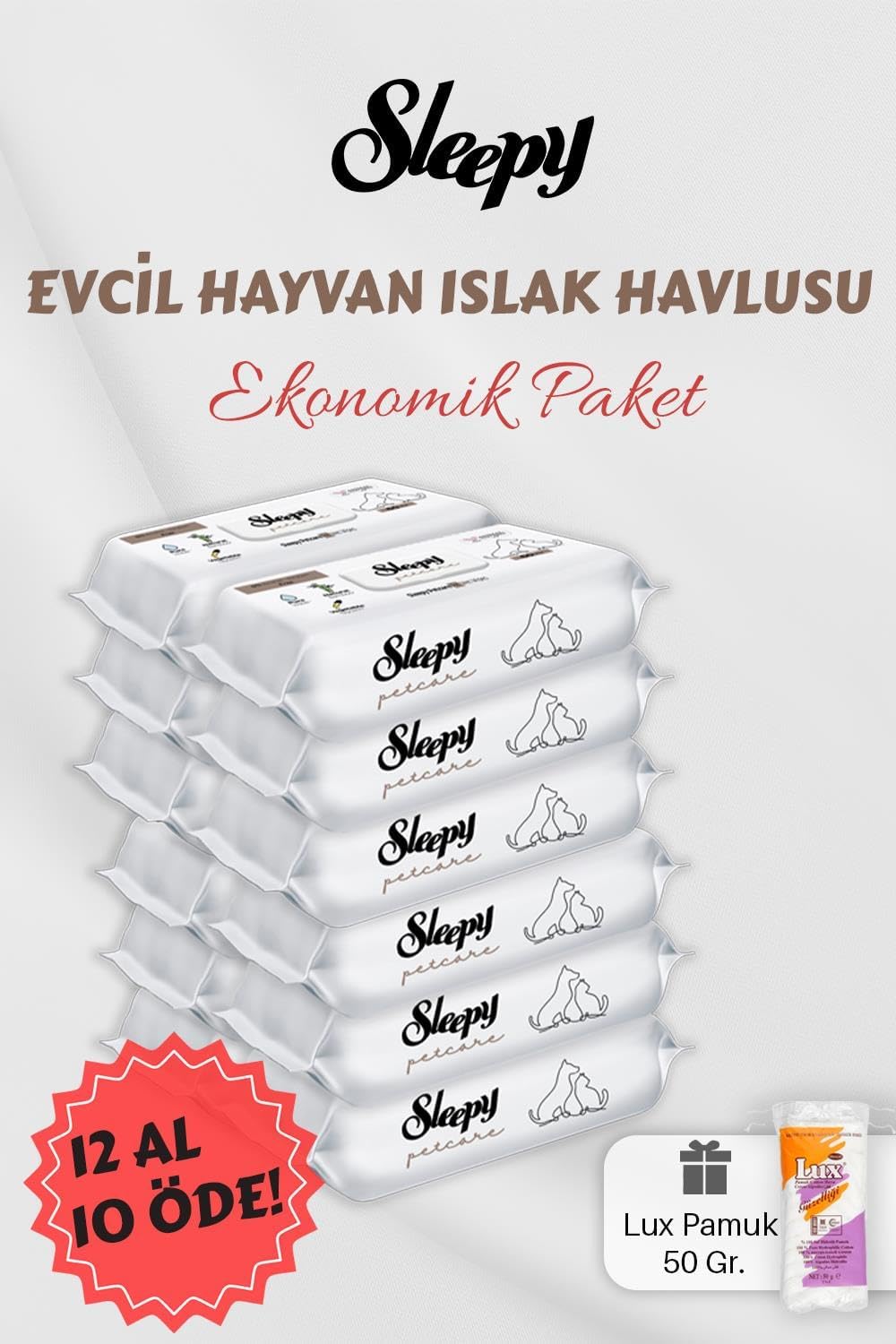 12 AL 10 Öde Evcil Hayvan Mendili