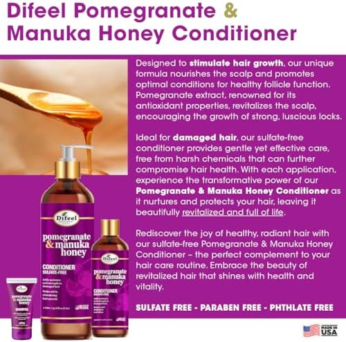 Difeel Pomegranate & Manuka Sülfatsız Saç Kremi, 21959050847