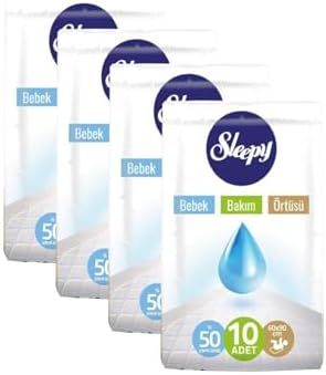 Babycare 10'lu Bebek Bakım Örtüsü x 4 Adet