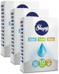 Bebek Bakım Örtüsü 10'lu 3 Paket