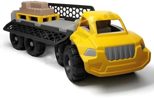 Forkliftli İnşaat Kinetik Kum Seti 750 Gr. Aksesuarlı Yapı Tasarım İnşaat Araçlı Kum
