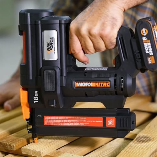 Alternative view of WORX WX844 20Volt/2.0Ah Li-ion 16-40mm Profesyonel Şarjlı Zımba Makinesi + 2700 Adet Yedek Zımba