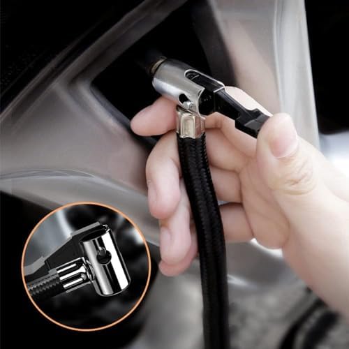 Dijital Lastik Şişirme 12V DC Taşınabilir Hava Kompresörü 150 PSI Lastik Pompası Basınç Göstergeli Fener ST-5002