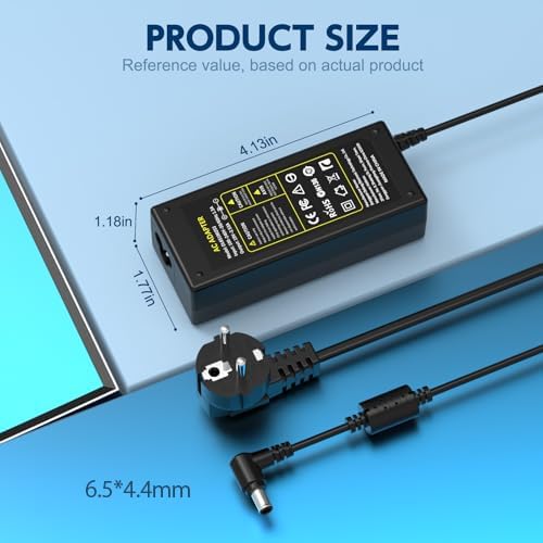 19V voeding voedingskabel voor LG monitor 19 "20" 22 "23" 24 "27" 29 "32" 34 22" 32" voor LED LCD breedbeeld HDTV oplader oplaadkabel voor TV oplader