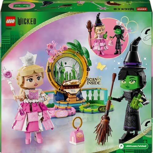 Alternative view of Wicked Elphaba ve Glinda Figürleri 75682-10 Yaş ve Üzeri Çocuklar için Fantastik Oyuncak Yapım Seti (558 Parça)