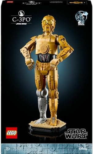 Alternative view of ™ C-3PO™ 75398 - Yetişkinler için İnşa Edilebilen Koleksiyonluk ve Nostaljik Droid Figürü Yapım Seti (1138 Parça)