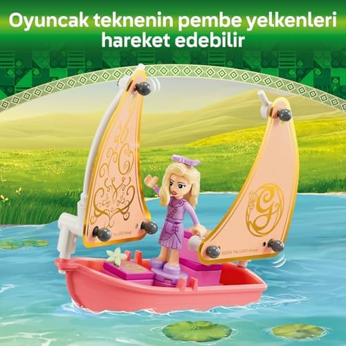 Wicked Glinda, Elphaba ve Nessarose, Shiz Üniversitesi’nde 75681-7 Yaş ve Üzeri Çocuklar için Oyuncak Tekne İçeren Bebek Evi Oyun Seti (304 Parça)