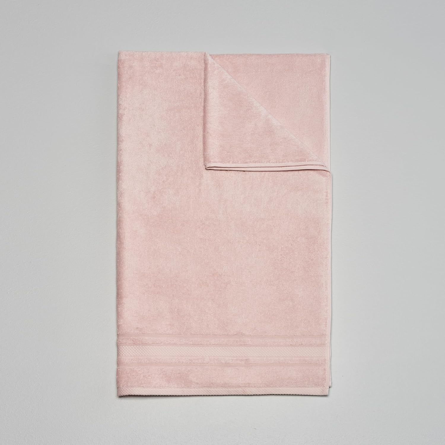 Soft Pamuk 85x150 cm Banyo Havlusu Pudra