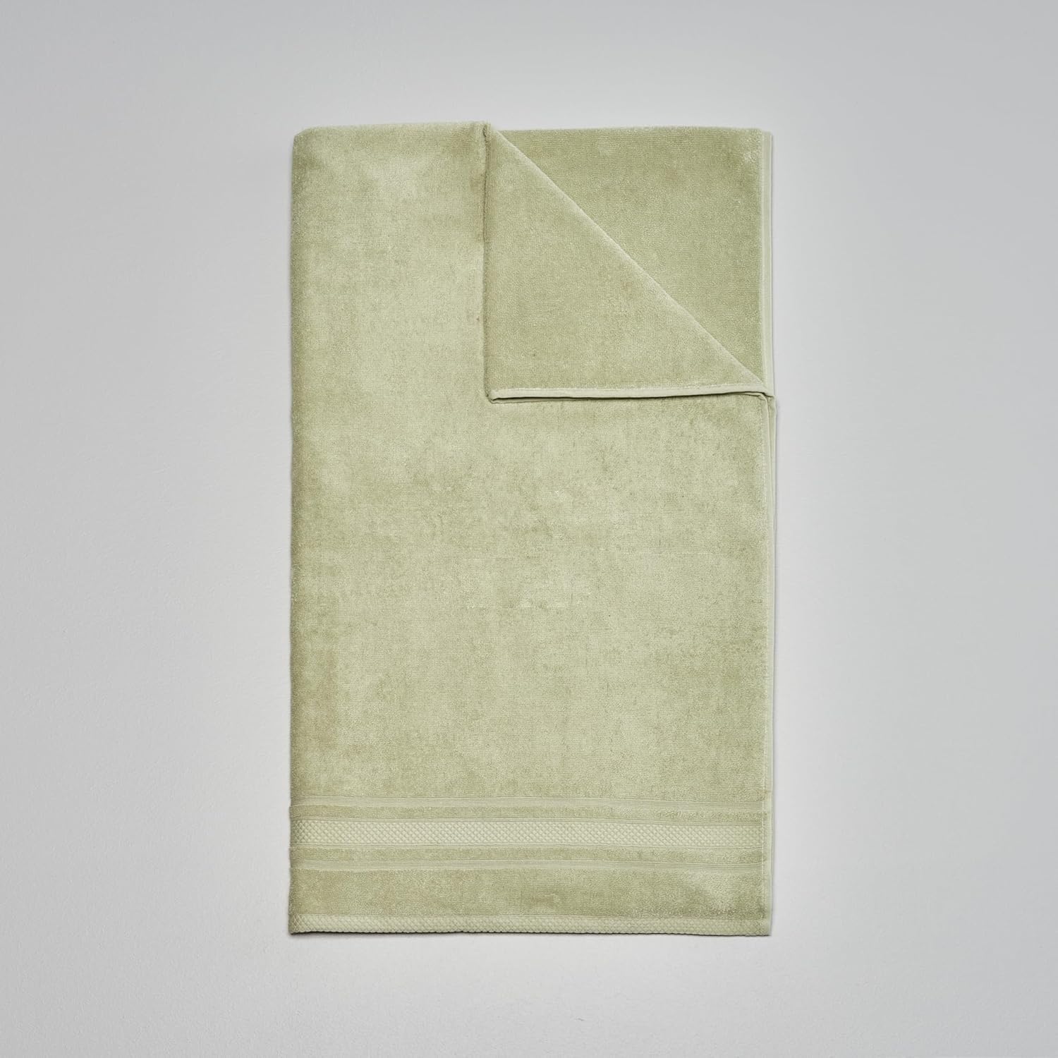 Soft Pamuk 85x150 cm Banyo Havlusu Yeşil