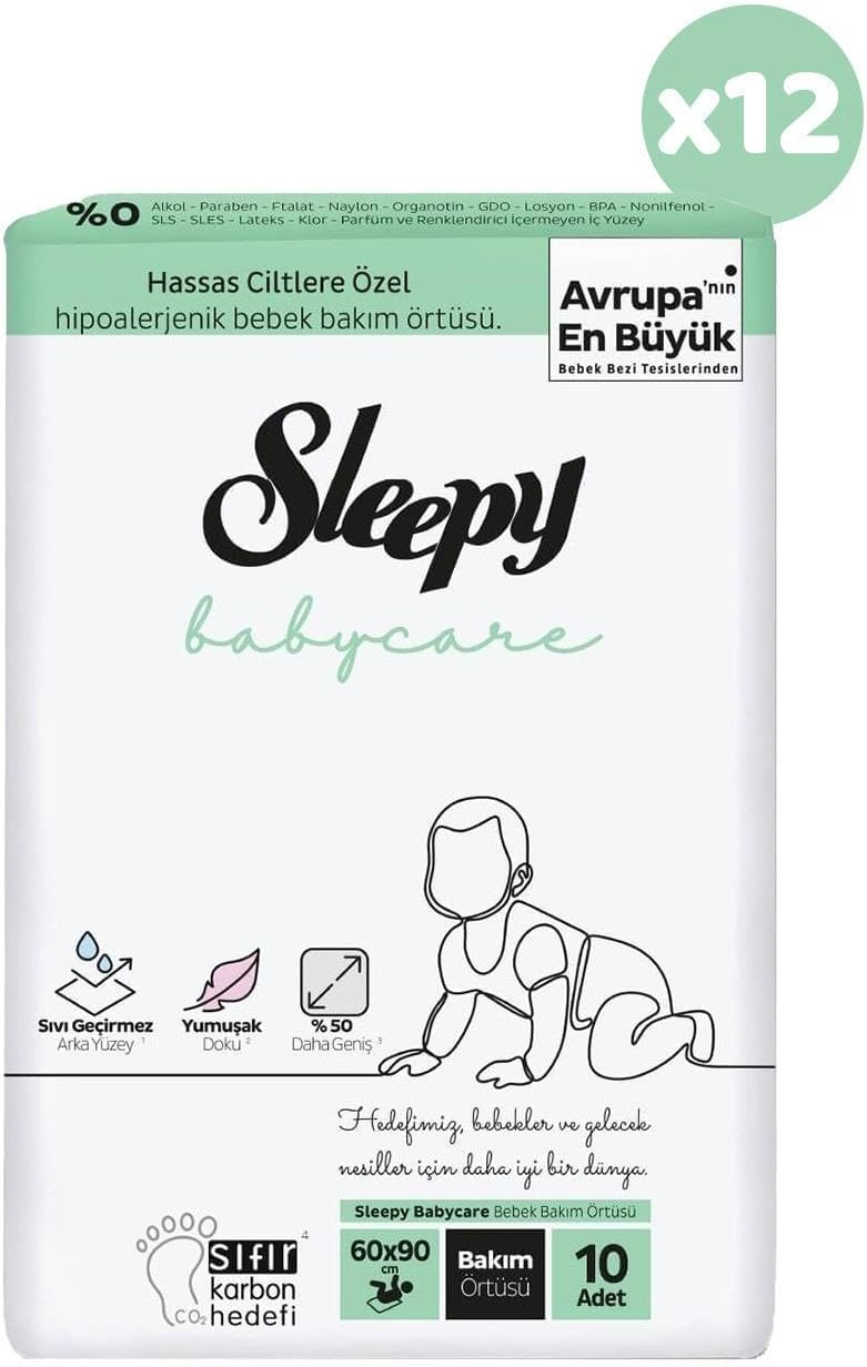 Alternative view of Babycare Bebek Bakım Örtüsü 10 Adet x 12