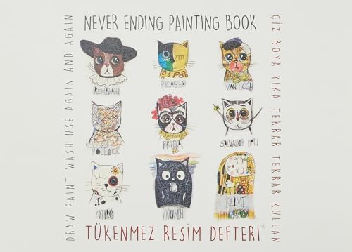 Alternative view of Akademi Çocuk Mat Tükenmez Resim Defteri 1 Ressam Kediler &Tükenmez Resim Defteri 2, 25X35Cm