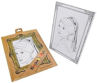 Alternative view of Akademi Çocuk Mat Washable Art Johannes Vermeer With A Pearl Earring