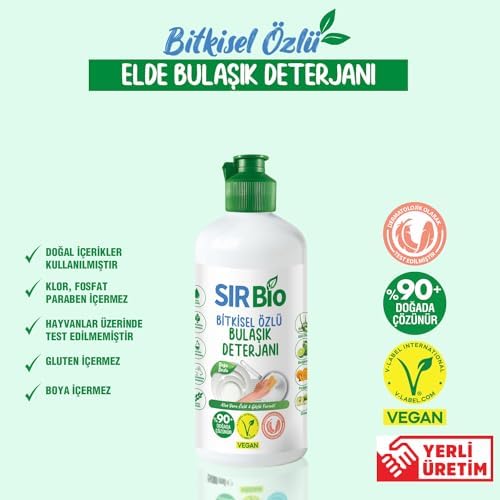 Sır Bio Elde Bulaşık Deterjanı 500 ml