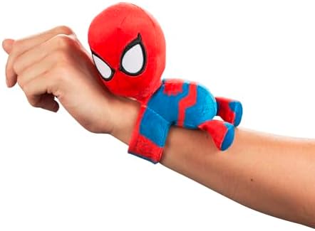 6315870065, Spider Man Kol Bandı, Özel Cırtcıt, Peluş Yapı, Hem Kol Hem Bacak Kullanımı, 17 Cm