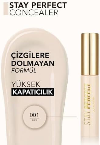 Alternative view of Perfect Yüksek Pigmentli & Yarı Mat Bitişli Likit Kapatıcı 001 FAIR