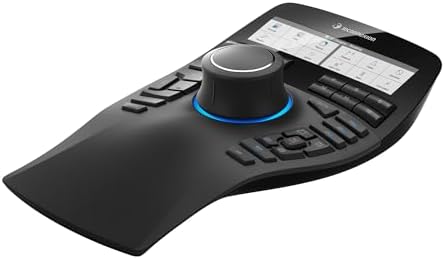 Alternative view of 3Dconnexion SpaceMouse Enterprise Kit 2 (Profesyonel CAD çözümü, 3D fare ve CadMouse set, siyah)