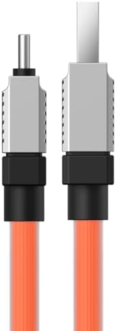 Alternative view of CoolPlay Serisi Hızlı Şarj Kablosu USB to Type-C 100W, 1m, Turuncu