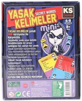 25115 Mini Yasak Kelimeler Oyunu -