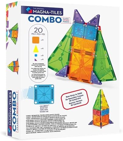 Alternative view of Combo 20 Parça Manyetik Yapı Seti, Orijinal Manyetik Yapı Markası