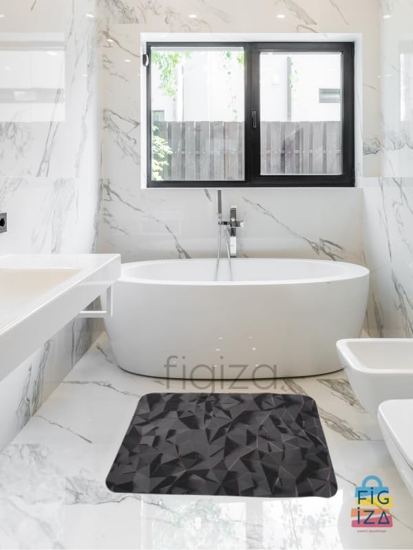 Banyo Paspası Süper Su Emici Kaymaz Tabanlı Paspas Lavabo Paspası (60 * 40cm)