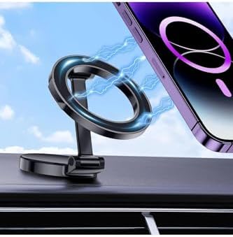 Alternative view of Manyetik Araç İçi Telefon Tutucu [Güçlü Mıknatıslar] Titreşime Dayanıklı MagSafe ile Uyumlu Telefon Tutucu Araç içi Telefon Tutucu Kompakt 11-15 pro max