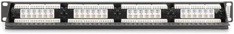 Alternative view of DN-91624U 19 24 Port Cat6 UTP Patch Panel