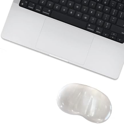 - Jel Mouse Ve Klavye Bilek Destek Pedi | Yumuşak, Ergonomik, El Bileği Dinlendirme Pedi (Fare Bilek Desteği, Şeffaf)
