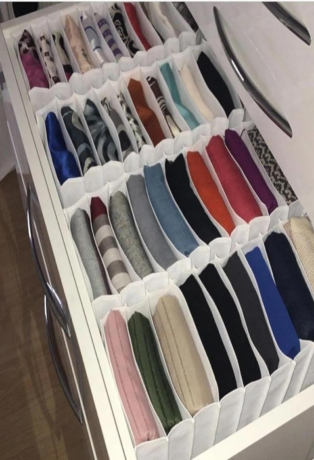 Alternative view of Tineke L Boy Beyaz Çekmece Içi Düzenleyicisi organizer 8 GÖZLÜ