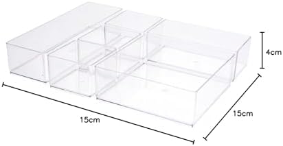 6 Parça Makyaj Takı Hobi Malzemesi Düzenleyici Organizer Kutu