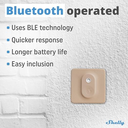 Alternative view of Blu H&T Mokka | Bluetooth kontrollü sıcaklık ve nem sensörü | su sıçramasına karşı korumalı ve toz geçirmez | koruma sınıfı IP54 | iOS uygulaması | ağ geçidi gereklidir