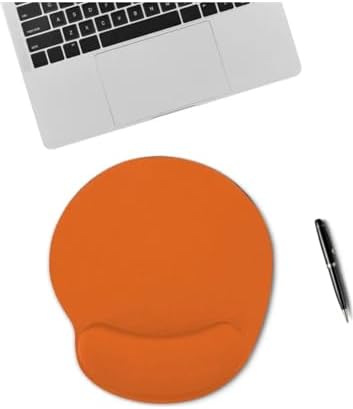 Alternative view of Bilek Destekli Jel Mouse Pad,Ergonomik Kaymaz Taban,Oyun ve Ofis için Fare Altlığı,Suya Dayanıklı (TURUNCU)