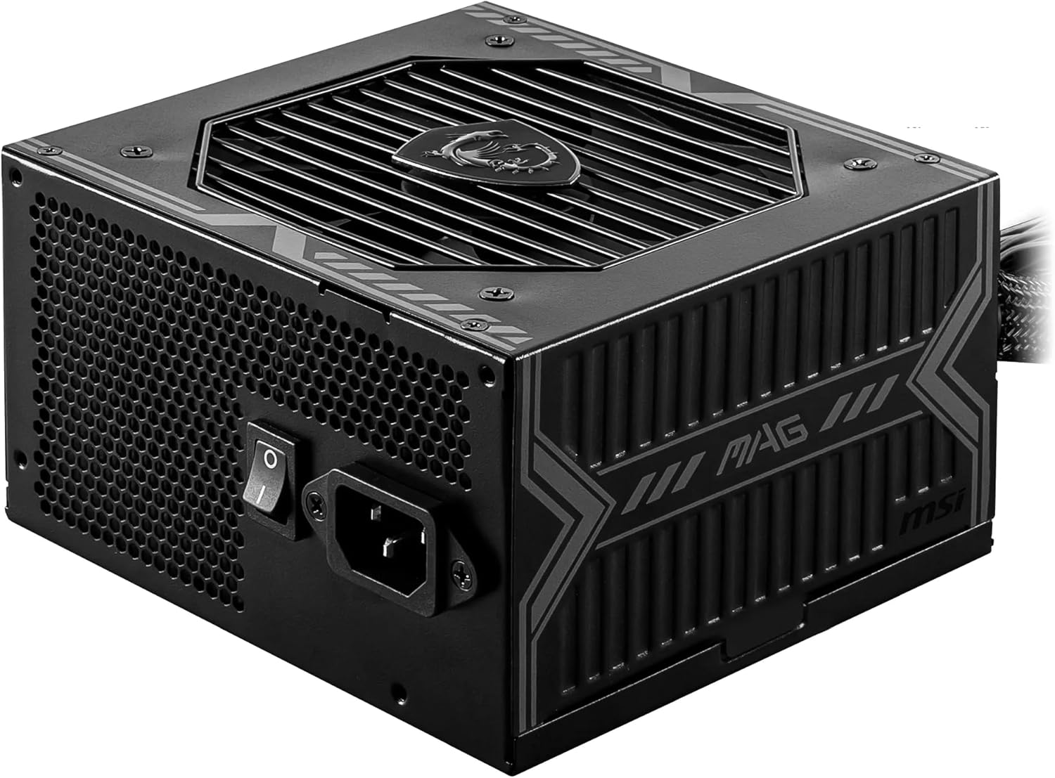 Alternative view of MSI MAG A550BNL 550W 80 Plus Bronze 120mm Fan Power