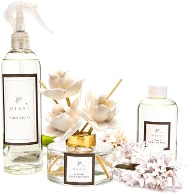 Alternative view of 150 ml Seramik Gül Taşlı Bambu Çubuklu Jasmine Oda Kokusu