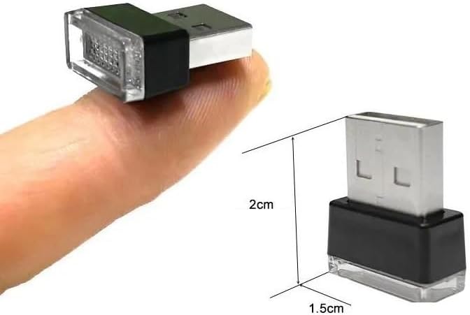Mini Lamba USB Aydınlatma Dekoratif Led Işık Buz Mavisi