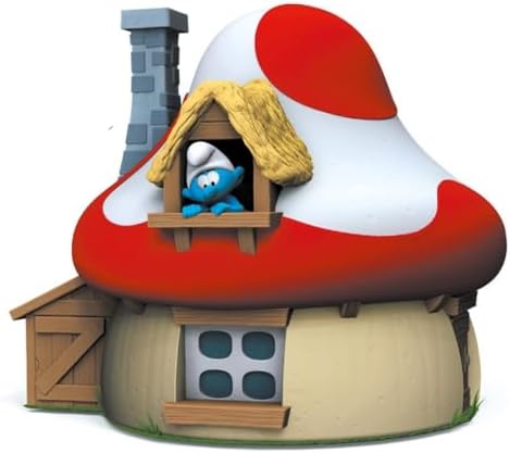 Plastoy Şirinler Evi Kumbara, Smurfs Mushroom Money Box
