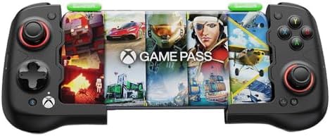 X4 Aileron Bluetooth Mobile Gaming Controller for with Hall Effect Joysticks - Split with Carrying - Play Immortal, Minecraft, Fortnite, Trigger 2 & More
