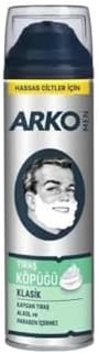 Alternative view of Arko Men Traş Köpüğü Klasik Hassas Ciltler 200 Ml