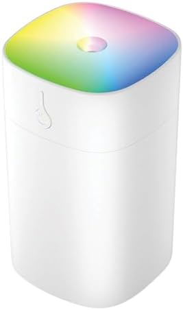 Alternative view of H2O Humidifier 400ml, Ultrasonik Hava Nemlendirici ve Aroma Difüzörü, Etkili Buhar Makinesi (Beyaz)