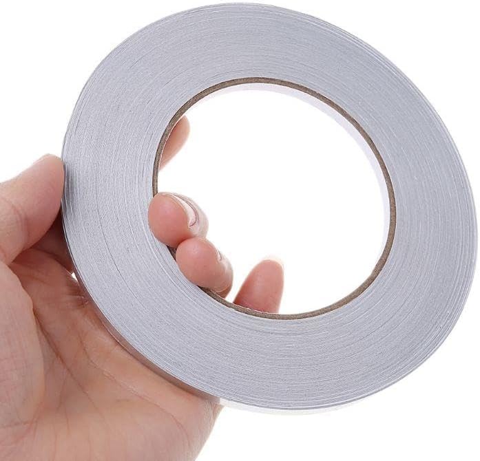 Alternative view of 0.5 Cm 50 Metre Gri Arası Yapışkanlı Şerit Bant Dez Bandı