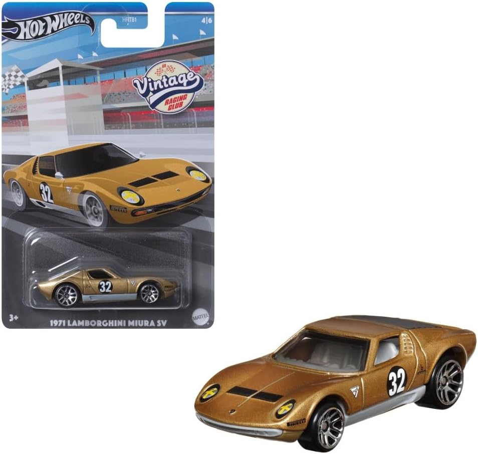 Alternative view of Vıntage Temalı Arabalar HRT81-HRV03 04/06 Club 1971 Lamborghini Miura SV